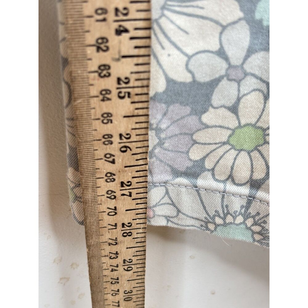 LEE x Free People Floral Union Alls Coveralls Jumpsuit L Workwear Boho Utility - Picture 14 of 14